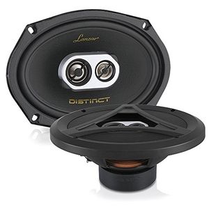 Lanzar DCT693 Distinct Series 6 x 9 360W 3Way par de altavoces coaxiales
