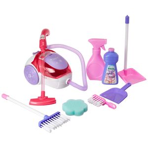 Click N &apos;Play Toy Vacuum Cleaner, realista y House Keeping 8 pieza Play Set con accesorios – Perfecto para 18 inch American Girl Dolls