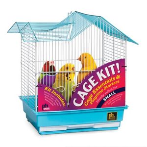 Prevue Pet Products 91110 Kit de jaula para pájaros con techo doble