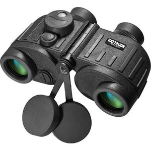 Barska 8x30 wp batallón binocular con telémetro interno y brújula