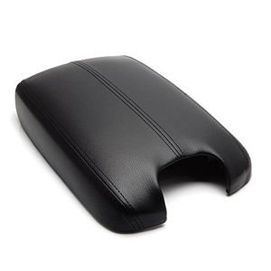Cubierta del apoyabrazos de la tapa de la consola del centro de cuero de Issyzone Honda para 20082009 Honda Accord Coupes Sedans negro