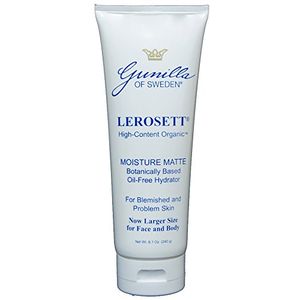 Lerosett® humedad mate aceite última intervensión acné hidratador pro tamaño 8 oz basado en nutrientes ricos orgánica aloe