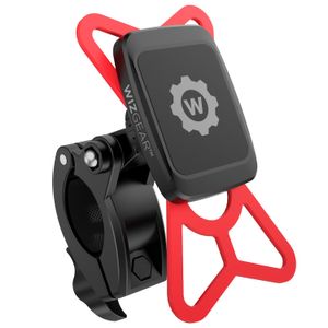 Sostenedor del teléfono de manillar moto & bicicleta magnética WizGear Universal para teléfonos móviles y GPS con la tecnología Fast Swift-Snap,