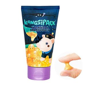 Elizavecca 24K Gold Mask, Blackhead Remover Mask, Deep Cleansing, suavizante de piel Peeling máscara facial para el tratamiento del acné whitehead cui
