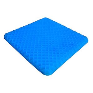 Tektrum gruesa ortopédica elástica cojín del asiento no gel con mango para silla de ruedas coche sillas de oficina en casa alivio de viaje para la ciá