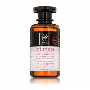 Apivita apivita gentil gel limpiador íntima para la zona íntima para protección adicional con árbol de té y propóleos 68oz 68 onza