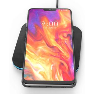 FastCharge inalámbrico cargador para LG ThinQ G7, rápido rápido carga Qi Pad w/rápido (ac adaptador de corriente se vende por separado) Cable de carga
