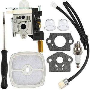 Dalom RBK75 Carburador w Filtro de aire Tune Up Kit para ECHO Trimmer SRM210 SRM211 GT200 GT201 PE200 PE201 HC150 HC151 Weed Eater