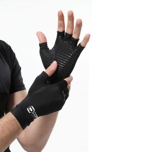 Guantes de compresión de cobre para la artritis, garantizada más alto contenido de cobre. # 1 Guante de infusión para túnel carpiano, tapa para comput