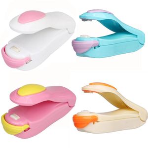 Chrislz 4 Pcs Mini Máquina De Sellado Bolsa De Refrigerio...