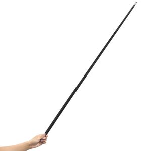 43 – 1/4" Negro metal caña de aparición Varita mágica para Professional Magician etapa Close-Up Magia Truco Magia accesorios