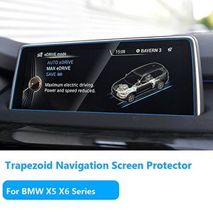 Para BMW X5 X6 Series Pantalla de navegación Protector de pantalla Film20142017TTCRII Protector de pantalla táctil AntiExplosion03mm9H Dureza Templado