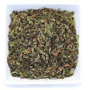 Tealyra Marroquí Menta Pólvora Hierbabuena menta Famoso verde Té de hojas sueltas Nivel de cafeína Bajo Té caliente o helado Todo natural 110 g 4 onza