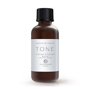 Tónico para cara de agua Orange Blossom - Tónico facial diario 100% natural, sin alcohol para pieles sensibles y brotes de acné - Mejor tono para apre
