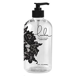 Lubricante personal Lubricantes a base de agua naturales Lulu Lube para hombres y mujeres 16 onzas  Lubricantes fabricados en EE UU  100% de devolució