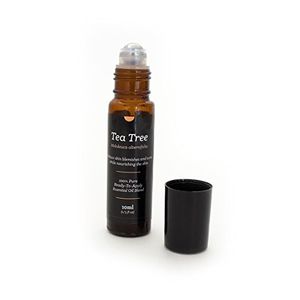 Rollon aceite esencial de árbol de té | prediluido listo para aplicar | melaleuca alternifolia | 100% puro y calidad terapéutica | antifúngico natural