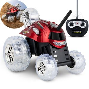 Sharper Image RC Cars - Mando a distancia para niños, camión de 27 MHz, mejor Spinning 360 Flip Multi-Player Race Toy para niños, niñas, Reform Stunts