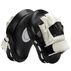 Boxeo Manoplas – Cuero, Punzones Mano Capacitación lente de almohadillas para orejas para Karate, Muay Thai y Kick, Sparring, Dojo, Artes Marciales