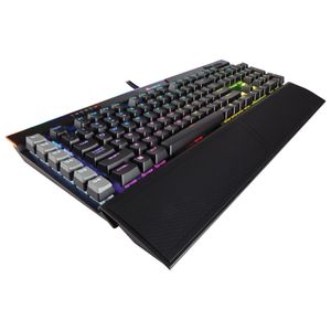 CORSAIR K95 RGB platino juego mecánico teclado - USB Passthrough y medios controles - velocidad más rápida de MX cereza - RGB LED retroiluminada - aca