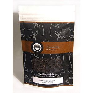 Mahamosa Sri Lanka té negro Hojas sueltas Hojas sueltas Blackwood Organic OP 2 oz Single Estate Loose Ceylon Black Tea