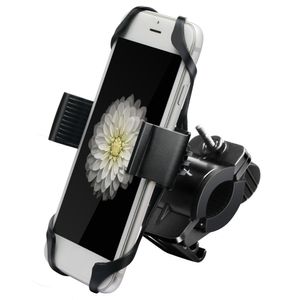 Ipow Metal bicicleta & moto celular Monte, con soporte para manillar de Metal irrompible para bicicleta, moto, ATV. Se adapta a iPhone, Samsung o cual