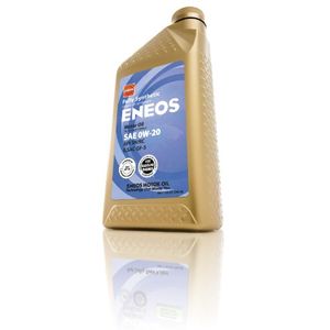 Eneos 3230300 API SNILSAC GF5 Certified 0W20 Aceite de motor completamente sintético Botella de 1 cuarto de galón