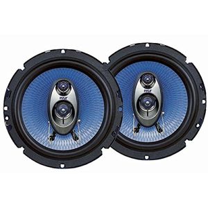 Pyle 6.5'' sistema de altavoces tres manera sonido - ronda forma Pro Full Range Triaxial 360 Audio ruidoso vatios por par con impedancia de 4 ohmios y