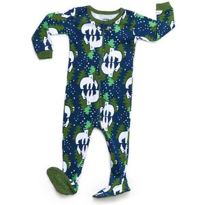 Leveret bebe niños niñas patas pijamas niño pijamas ropa de noche y la cama 100% algodón orgánico niños (6 meses-5 niño)