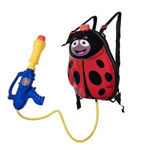 Pistola de agua con mochila Lady Bug Super Soaker, juguete para niños, diversión en el agua para exteriores, playa, patio, juegos de agua