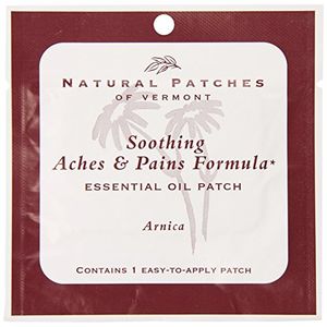 Parches de vermont arnica muscle y joint comfort aceite esencial cuerpo único parche bolsa pack natural pack de 6
