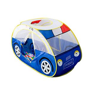 Anyshock grandes carpas del coche de la policía a prueba de agua interior y al aire libre Cute Car Play HouseCastleTent Toys como para los 18 años de