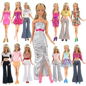 Set de 10 conjuntos de ropa hechos a mano + 10 pares de zapatos para muñeca Barbie, regalo de Navidad, de Barwa Lot 20