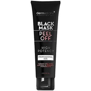 Máscara natural de peeling negro carbón para cara | Alta potencia | Purificante con extractos de plantas botánicas | Más claro, más suave, más brillan