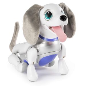 Zoomer cachorro juguetón, perro robótico responde con voz reconocimiento realista y movimiento, para las edades 5 & hasta