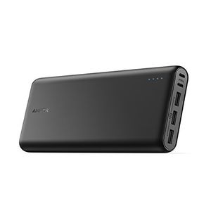 Anker PowerCore 26800 cargador portátil, batería externa 26800mAh con puerto de entrada doble y doble velocidad de recarga, 3 puertos USB para iPhone,