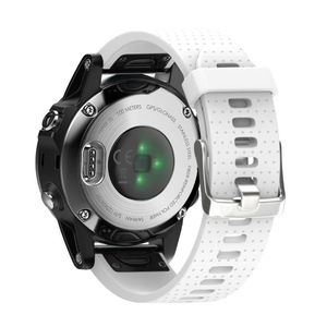ANCOOL para Garmin Fenix 5S banda venda de reloj de silicona suave ajuste fácil de 20mm de anchura para Fenix 5S 5S Plus [no para Fenix 5/5 X]