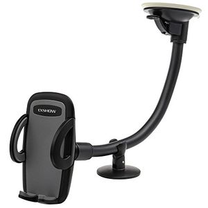 Exposición de soporte de coche universal parabrisas salpicadero 120 en largo brazo para iphone x876s6 plus5s5 samsung galaxy s6 s5 nexus 5x6p lg htc y