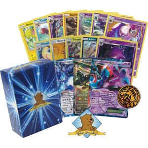 Pokemon 50 unidades todos los raros Bundle. Con un ex y Holo rara en cada paquete. Sin duplicación Moneda de 1 Pokemon. Incluye dorado Marmota cubiert