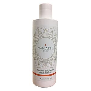 Cúrcuma limpiador facial a base de hierbas  lo mejor para pieles combinadas normales grasas aceitosas y sensibles de la piel pieles propensas al acné