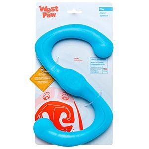 West Paw Zogoflex Bumi Interactivo Tug of War Durable Dog Play Toy 100% garantizado resistente flota Hecho en EE UU Para medianos masticadores