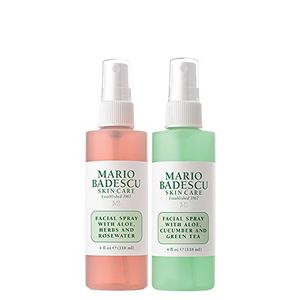 Mario Badescu Facial Spray Con Agua De Rosas Y Spray Faci...