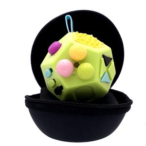 pilpoc thefube Fidget Cube – Caja de cubeta antiestrés, con Exclusivo de calidad premium (9 colores) por, S