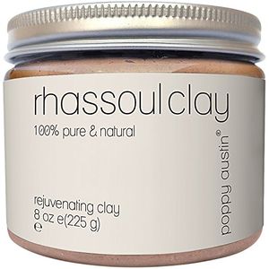 Rhassoul Clay Hair - Máscara Facial (Ghassoul) - Vegan, libre de crueldad, orgánico, polvo de lavado All Face Natural - Máscara de arcilla Rasul - Lim
