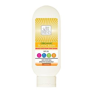 Mejor protector solar orgánico para rostro y cuerpo spf30 amplio espectro óxido de zinc resistente al agua  ultra transparente  no hay película blanca