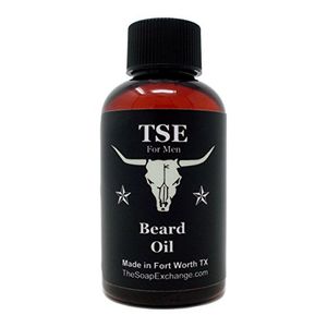 TSE para hombres Beard Oil - Lavender Sage Scent - Hand Crafted 2 fl oz / 60 ml acondicionador profundo, suavizante nutritivo, ingredientes naturales,