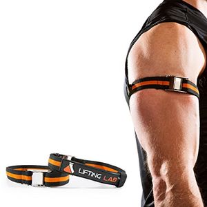 Lifting Lab Ultimate Arm Builder | Puños de oclusión flexibles para entrenamiento de restricción de flujo sanguíneo