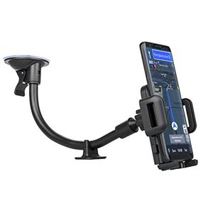 Eeekit soporte de coche universal para parabrisas salpicadero 13 pulgadas de largo soporte ventosa soporte de teléfono para iphone x87 samsung galaxy