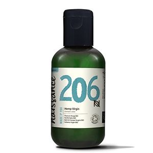 Naissance Organic Hemp Seed Carrier Oil 3.4 Fl oz. Daily Skin Moisturizer para la piel propensa al acné, no obstruye los poros