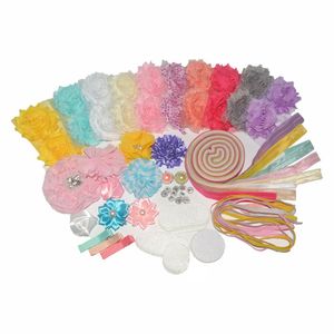 BERON 65 PC diademas y Clips DIY Headand Kit bebé ducha Juegos Party Supplies para DIY pelo fabricante (AIH0235-3)