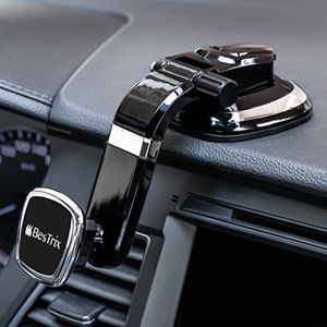Nueva versión  Bestrix Magnetic Dashboard Cell Phone Car Holder Smartphone Car Mount Phone Holder para iPhone X  87 Plus  6S  6S Plus  Galaxy S8  S9 P
